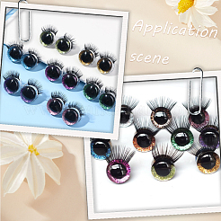 22 Stück 5 Stile Acryl-Puppenwimpern&nbsp;DOLL-SP0001-03