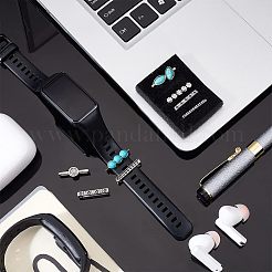 8 шт. синтетический бирюзовый браслет для часов в виде конского глаза FIND-NB0003-22