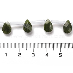 Натуральные китайские бусины из южного нефрита&nbsp;G-Q167-A21-02