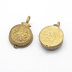 Подвески латуни медальон KK-F722-08C-RS
