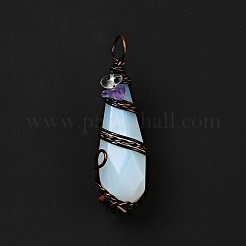 Опалитные острые большие подвески&nbsp;G-G860-03R-04