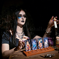 1 porta cartas de tarot de madera&nbsp;DIY-NB0016-51