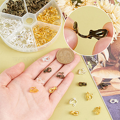 Латунные клипсы серьги FIND-PH0002-55A