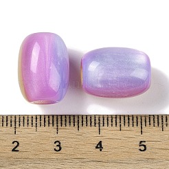 Европейские бусины из трехцветной смолы&nbsp;RESI-F055-13I