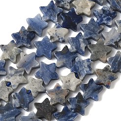 Природный содалит бисер нитей&nbsp;G-F817-A08-01