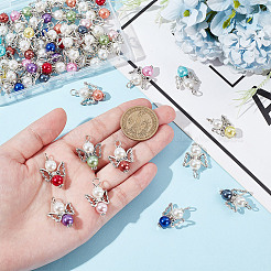 Подвески из акрила и сплава PALLOY-HY00029