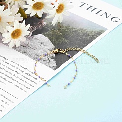 Изготовление браслетов из звеньевой цепи из нержавеющей стали 304&nbsp;AJEW-JB00952-04