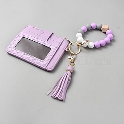 Прямоугольные держатели для визиток из искусственной кожи&nbsp;AJEW-WH20006-60B