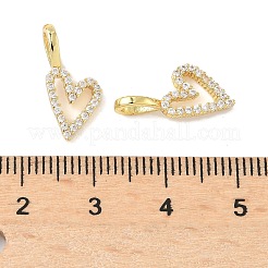 Латунные микро проложить кубического циркония подвески KK-I355-06G