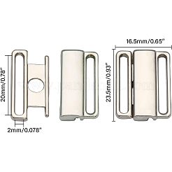 Зажимы для бикини из сплава&nbsp;FIND-CA0005-49