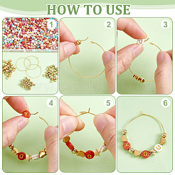 Наборы для самостоятельного изготовления подвесок для бокалов вина DIY-PH0031-44