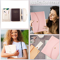 2 шт. 2-цветные папки из искусственной кожи и цинкового сплава&nbsp;OFST-CP0001-10A