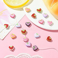 18 шт. 9-цветные бусины из сплава&nbsp;FIND-CJ0002-90