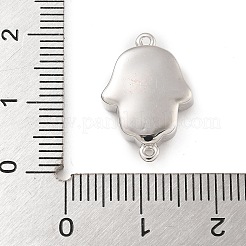 Стойка покрытие латунь эмаль религия хамса рука соединительные подвески KK-A234-020-P