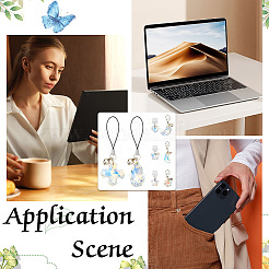 8 шт. пластиковые пылезащитные заглушки для мобильных телефонов HJEW-MA00029