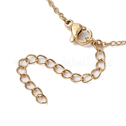 Colliers à chaîne en acier inoxydable 304&nbsp;NJEW-JN05044