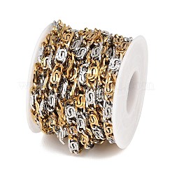 Двухцветные цепочки Lumachina из нержавеющей стали 304&nbsp;CHS-P028-05A