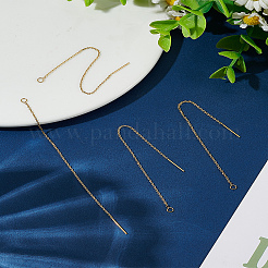 2 пара сережек-гвоздиков из нержавеющей стали 304&nbsp;STAS-LP0001-90