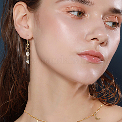 160 шт. 2-х цветные латунные подвески-коннекторы со стразами&nbsp;KK-HS0015-66