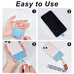 24 шт. 12-х цветный тканевый шнурок для сотового телефона FIND-GA0002-88