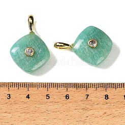 Pendentifs en pierre naturelle & synthétique mixte&nbsp;GG-CBA1AE1-04G