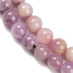 Природные кунцит бисер нитей G-L478-11-8mm-01