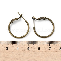 Латунные серьги обруча&nbsp;LS-KK-I665-26A-AB