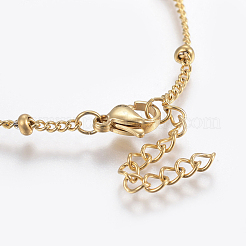 Браслеты из нержавеющей стали 304&nbsp;X-AJEW-H013-04G