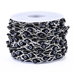 Chaînes à câbles ovales texturées en acier inoxydable 304&nbsp;CHS-T003-33P-05