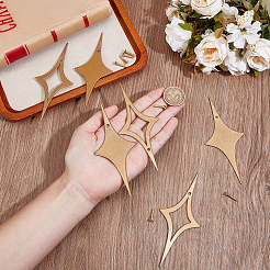 6 шт. железные подвесные украшения HJEW-WH0036-94