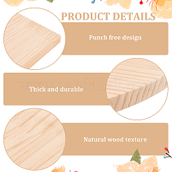 Étagère d'angle en bois pour éventail&nbsp;AJEW-WH0258-946