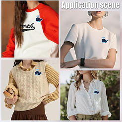 10 шт. Компьютеризированная вышивка ткань утюгом / пришить патчи&nbsp;PATC-CY0001-45B