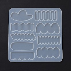 Силиконовые Молды кабошон нестандартной Молды своими руками для заколок для волос&nbsp;DIY-L069-01C