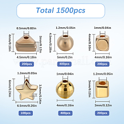 1500шт 6 стиля пластиковые бусины ccb&nbsp;CCB-SC0001-07