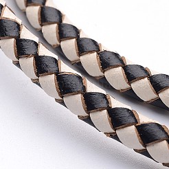 Cordon en cuir tressé&nbsp;WL-D012-3mm-08
