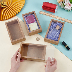 Подарочные коробки из крафт-бумаги и картона CON-WH0085-129C