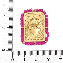 304 Edelstahl-Emaille-Anhänger&nbsp;SA-B004-04G