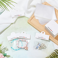 120 шт. прямоугольные бумажные складные карточки-заголовки CDIS-WR0001-01A