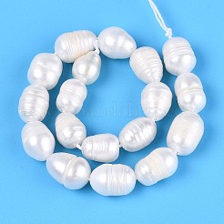 Нити из натурального культивированного пресноводного жемчуга PEAR-T006-04