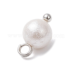 Круглые подвески из жемчужин с морщинистой текстурой PALLOY-JF03823-02