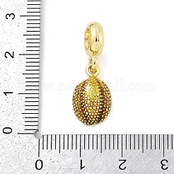 Латунные эмалевые фрукты европейские подвески KK-Z090-08G-07