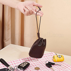 Кожаные кошельки на шнурке&nbsp;AJEW-WH0307-67B