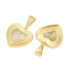 Латунные микро проложить кубического циркония подвески&nbsp;KK-D005-09G