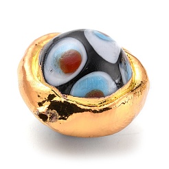 Бусины лэмпворк &nbsp;LS-LAMP-B002-01G-E