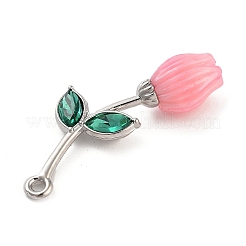 Сплав смолы цветок кулоны&nbsp;PALLOY-U003-06P-02