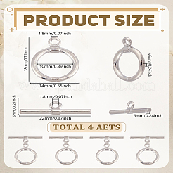 4шт латунные застежки&nbsp;KK-LP0004-64