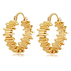 Orecchini a cerchio in ottone per le donne&nbsp;WGB6F4D-01