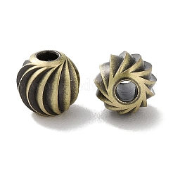 Тибетский стиль латунные бусины KK-M284-10AB