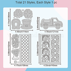 День святого патрика трафареты для резки углеродистой стали DIY-WH0309-1641