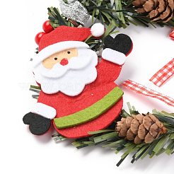 Décorations de guirlande de noël en plastique&nbsp;HJEW-B002-03